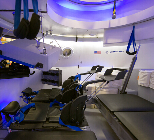 CST-100 manned spacecraft used LED light CST-100 manned spacecraft used LED light
